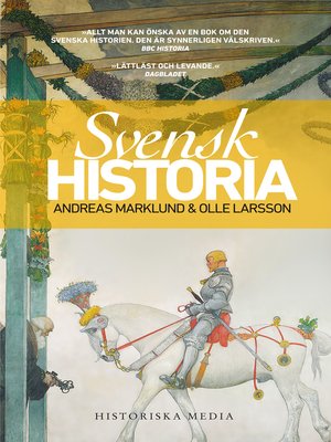 cover image of Svensk historia